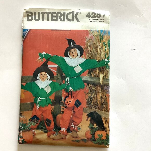 Simplicity Uncut Sewing Patterns 4287 & 0649 Kids Fall Halloween Costumes - Picture 2 of 7